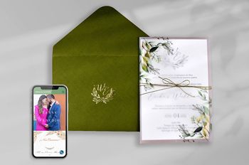 productos de invitaciones de boda y cajas para eventos