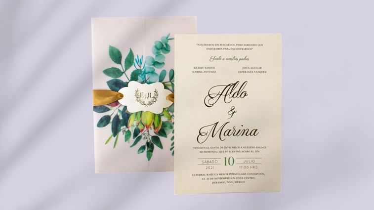 productos de invitaciones de boda y cajas para eventos