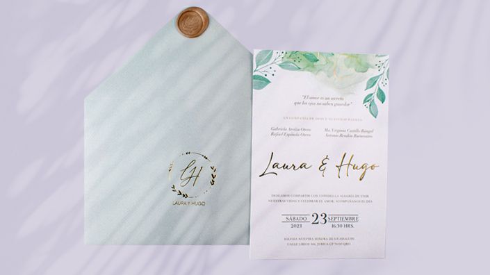 productos de invitaciones de boda y cajas para eventos