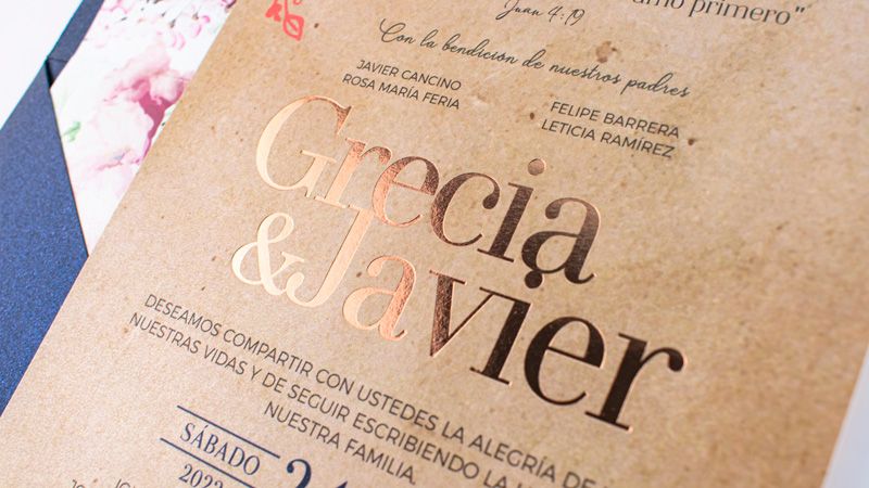 productos de invitaciones de boda y cajas para eventos